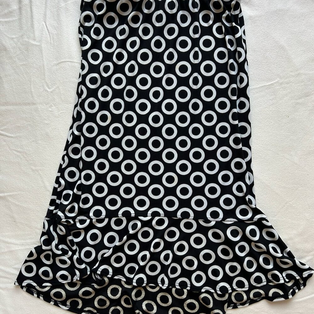 Allison Taylor Asymmetrical Ring Detail Skirt